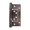 4inch AC Folding Butt Hinges Red bronze Tone Home Furniture Hardware Door Hinge Heavy Duty Stainless Steel Hinge