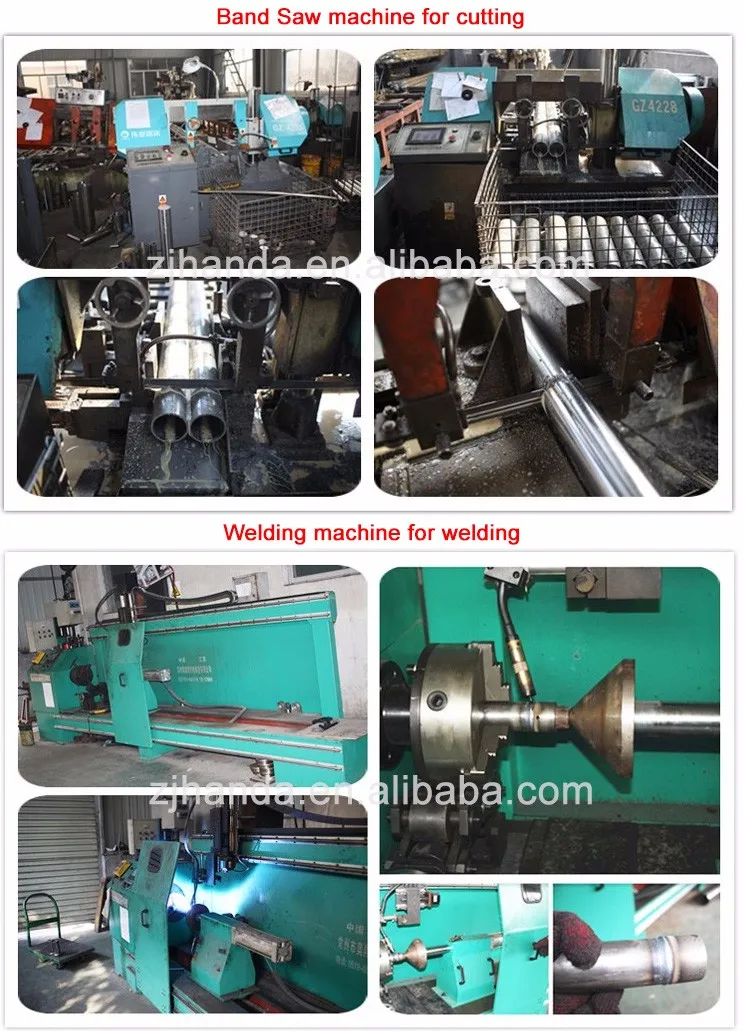 Popular long stroke double acting hydraulic piston cylinder