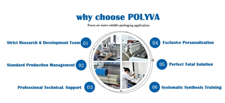 Polyva 2 in 1 water soluble film laundry detergent liquid pod laundry gel capsule washing ball