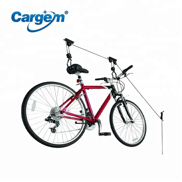 Ceiling Mounted Bike Rack Lift Garage Bike Hooks For Garage