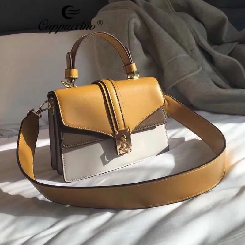 

2020 Hot Selling PU women cover designers crossbody bags with Guita Strap