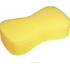 Square shape plastic mesh kitchen cleaning car sponge