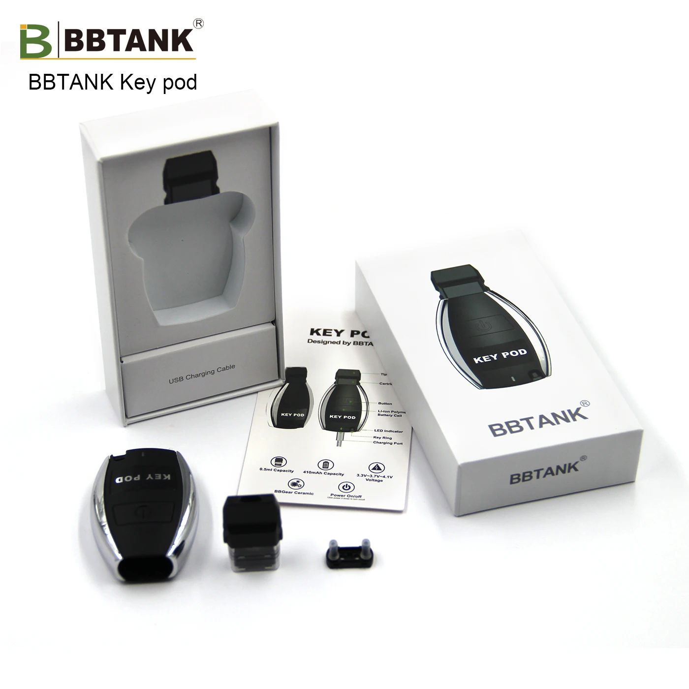 2019 New Arrivals Mini Cbd Pod Vape Ceramic