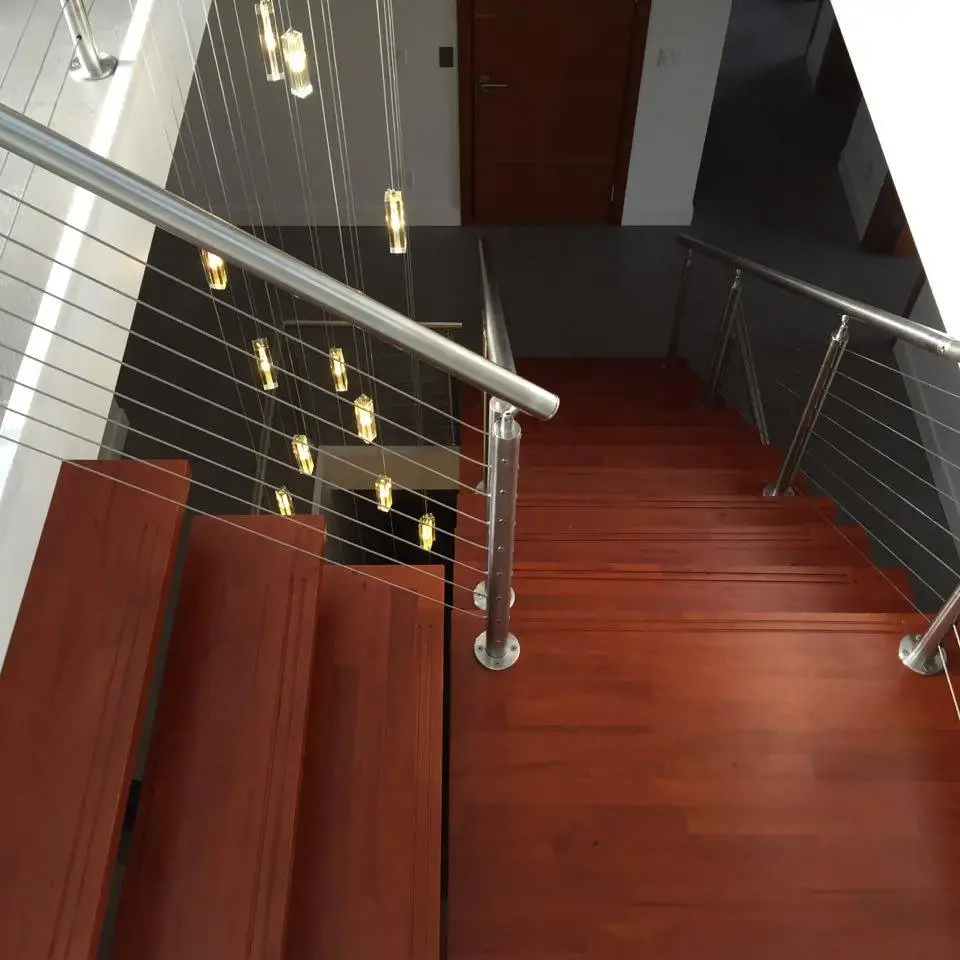 Electrical Hand Railing Stainless Steel Cable Handrail Railing Design - PR-J0029