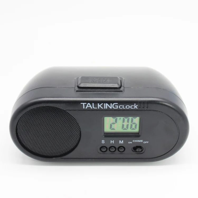 Multifunction LCD Display Voice Talking Projection Time Temp Display Alarm Clock