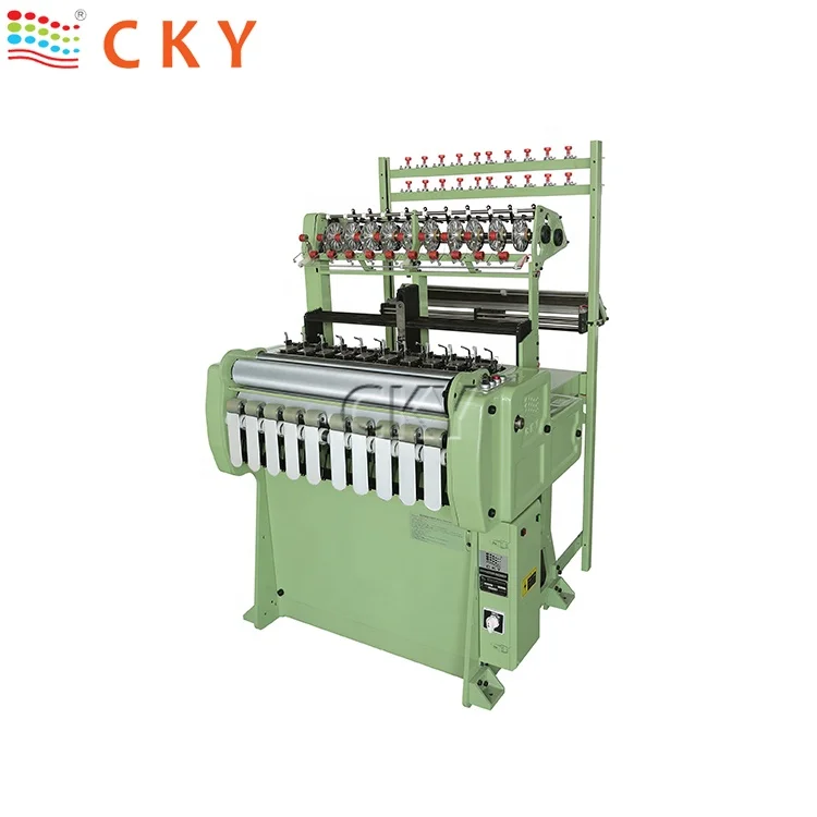 
High accuracy CKY 4/80 High Speed Heavy Duty Narrow Fabric Needle Loom 