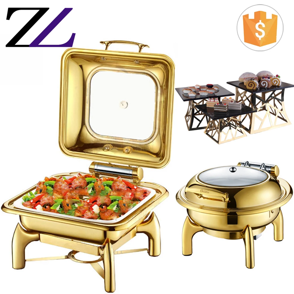 Pyramid Eiffel Tower Luxury Home Accessories Wooden Buffet Riser