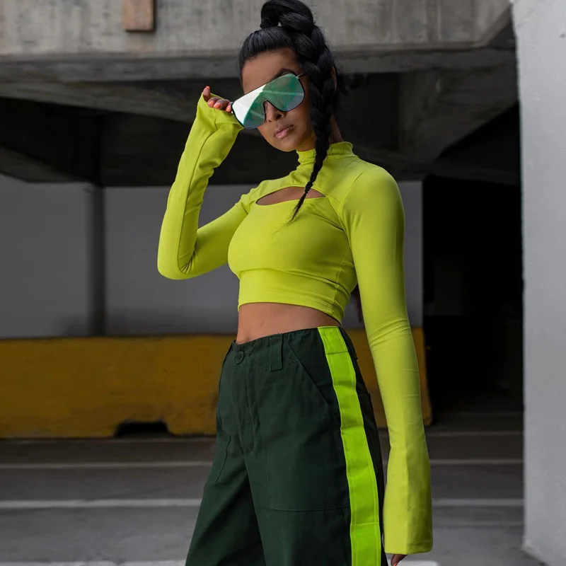 

Z93040B 2018 New Vintage Autumn Winter Womens Long Sleeve Ladies Tops, Green