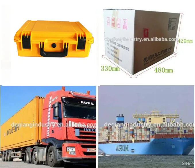 Injection foam inside plastic tool box ease carrying protective waterproof suitcase