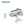 2019 modern design aluminum door handle lock set for swing glass door