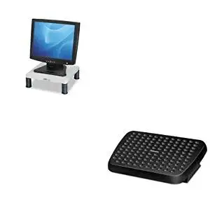 Buy Kitfel91712rub11906ros Value Kit Fellowes Height Adjust