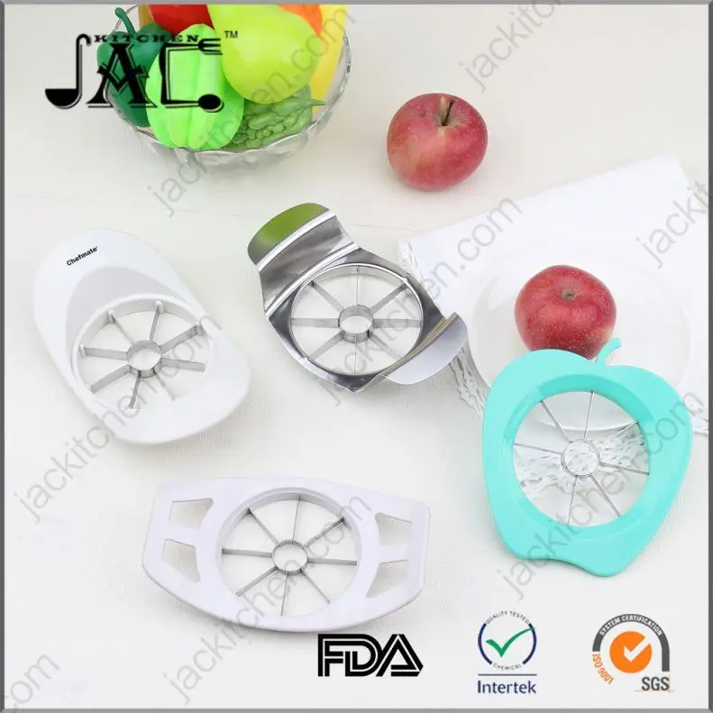 Manual Convenient Stainless Steel Tpr Pp Silicone Rubber Apple Knife