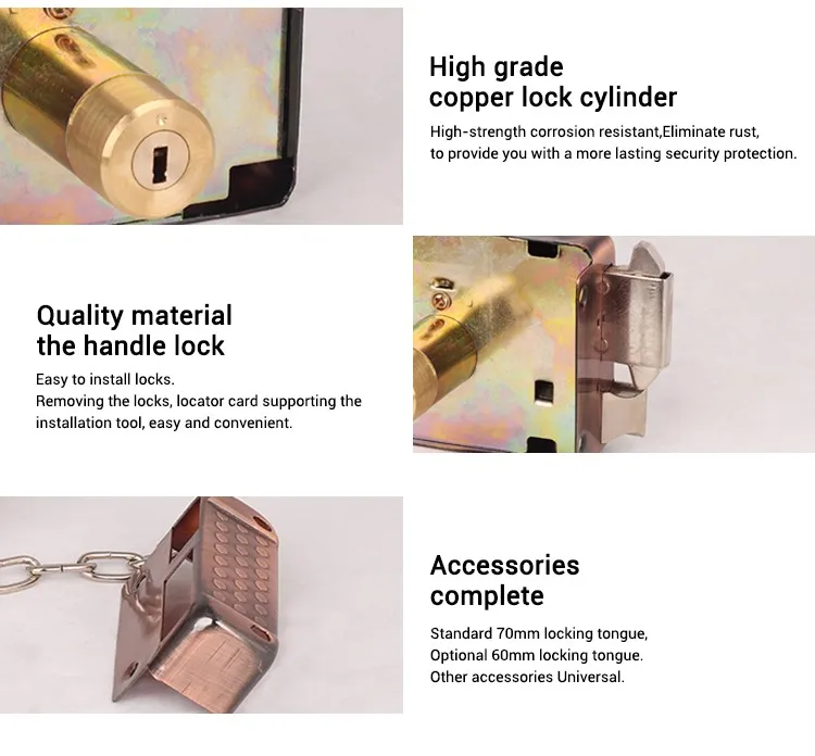 2016 high Security New product European Style Apartment Hotel lock pick set and door lock set.jpg