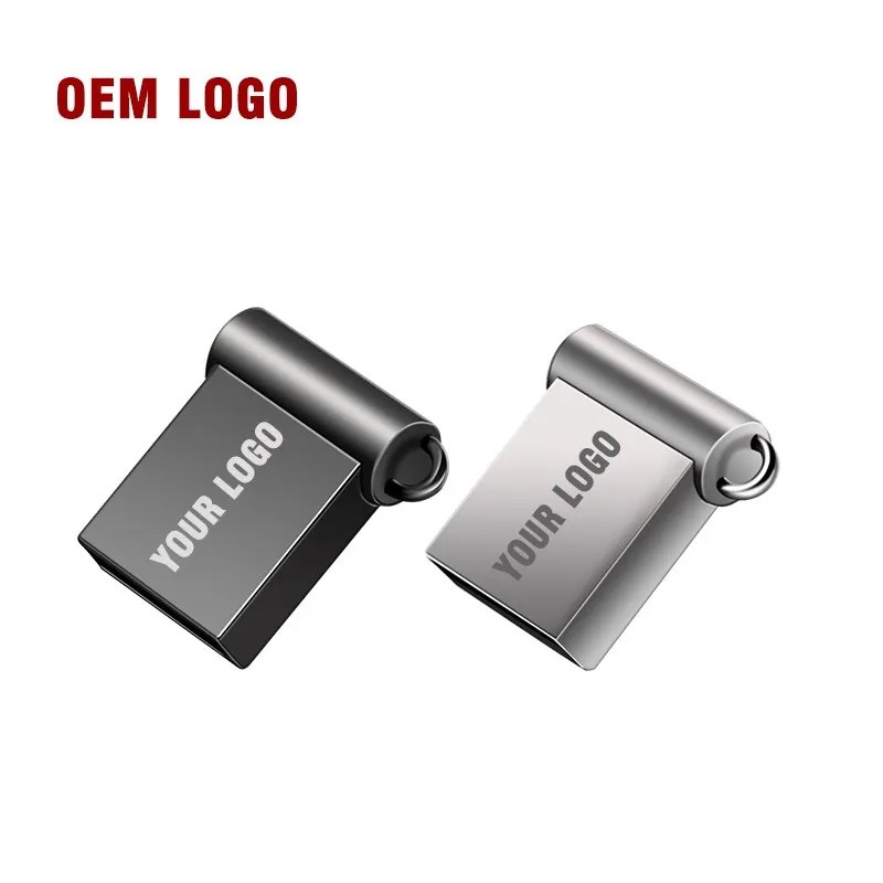 

Customized BRANDmini metal pendrive 4gb 64gb metal usb flash drive 32gb 16gb 8gb real capacity mini u disk, Silver/golden