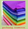 Colorful Non Woven Flower Wrapping Paper for flower shop