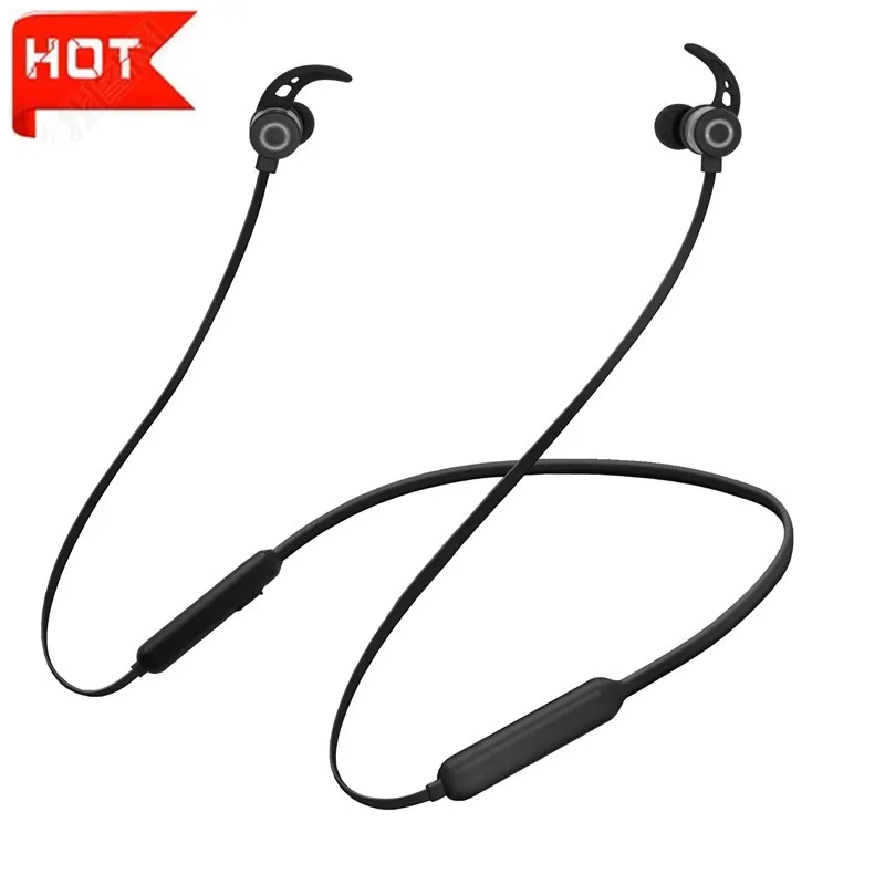 

Bluetooths Headphone, Wireless Bluetooths Stereo Earphone Sport Necklace Sweatproof Noise cancelling headset, Balck red blue grey