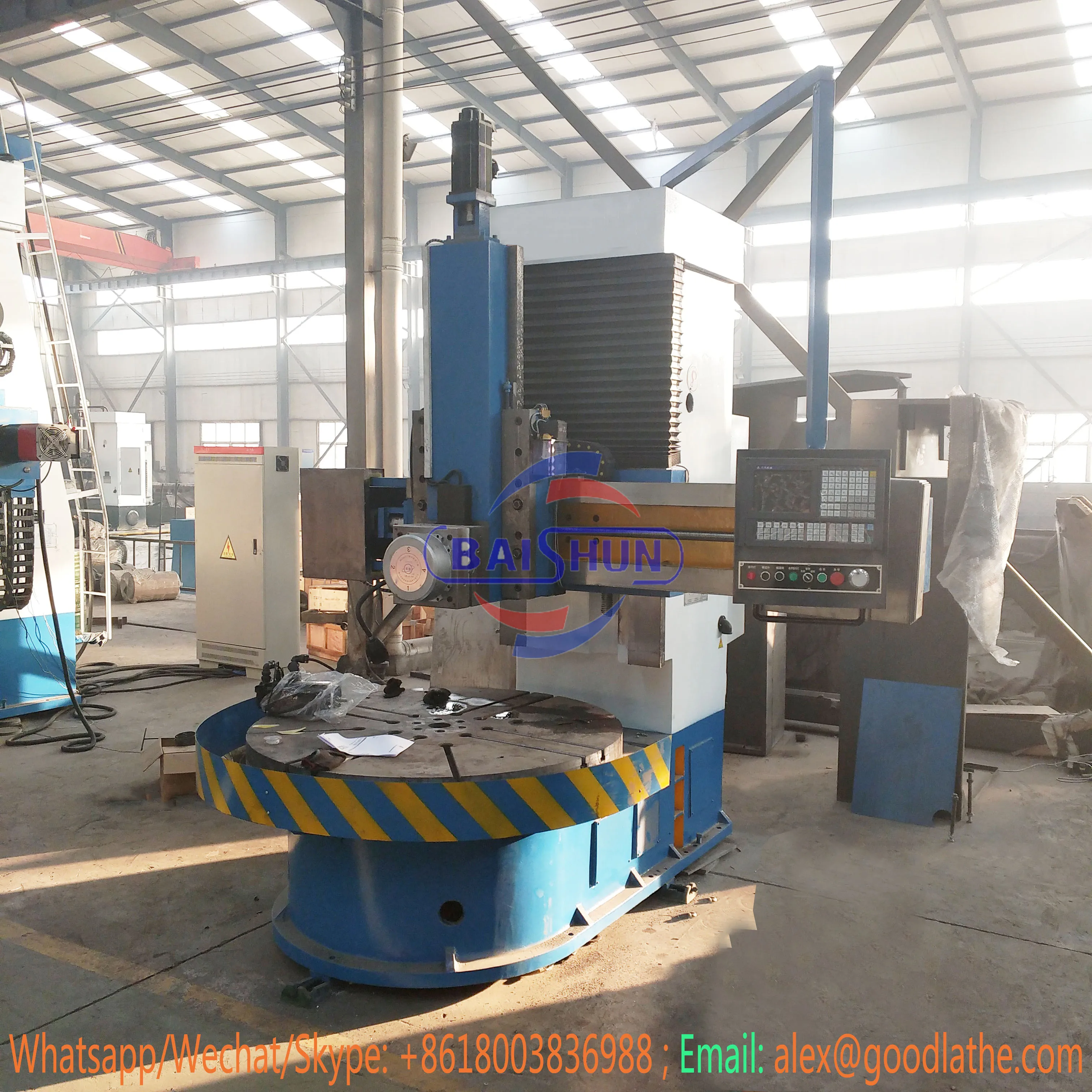 cnc vertical metal turning lathe for sale