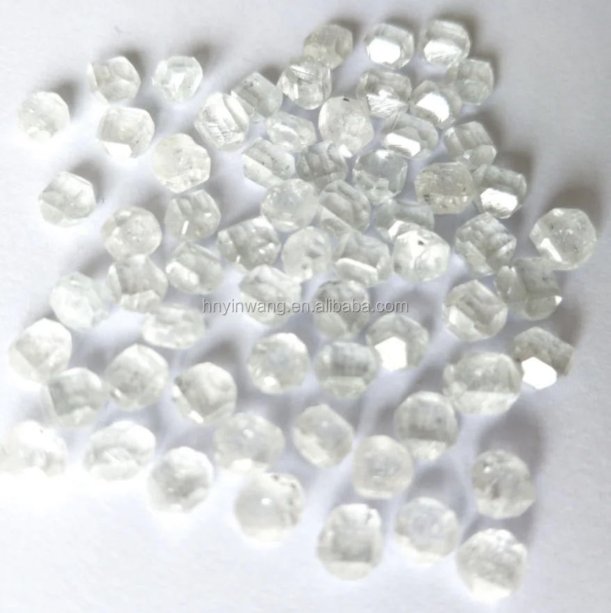 Rough White Lab Grown Hpht Synthetic Diamond Stone - Buy Rough White ...