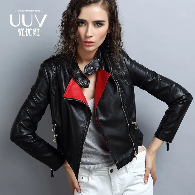 short leather jacket for girls