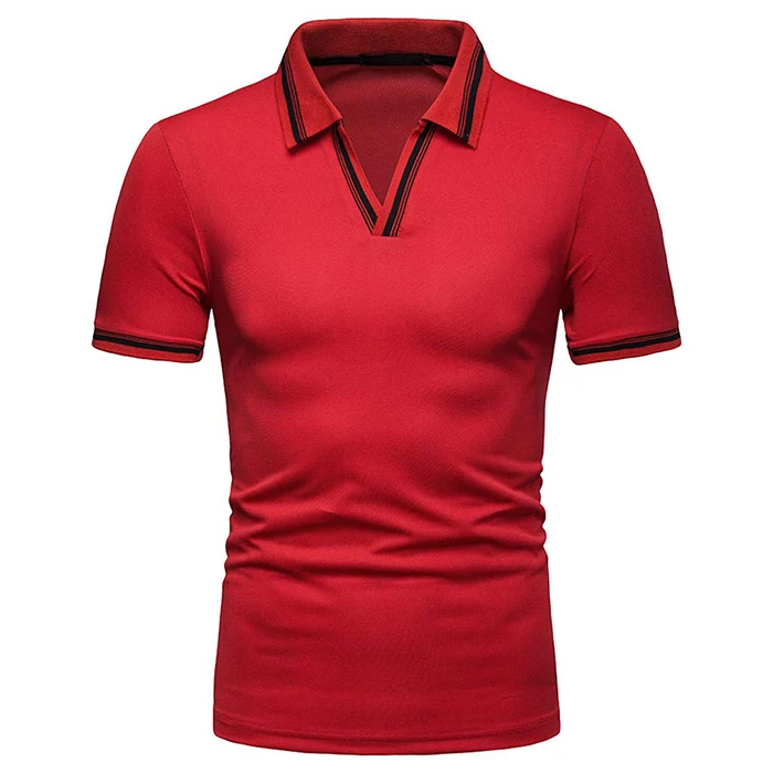Red Polo Shirt,Polo Shirt Plain,Men's Polo Golf Shirt,Fscaps.jpg
