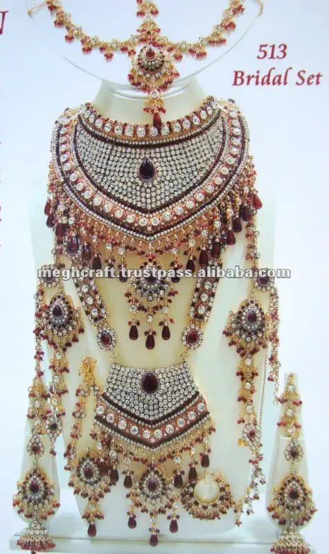 اطقم  المعلم كرسكنديور WHOLESALE-kundan-jewellery-indian-jewelry-sets-indian