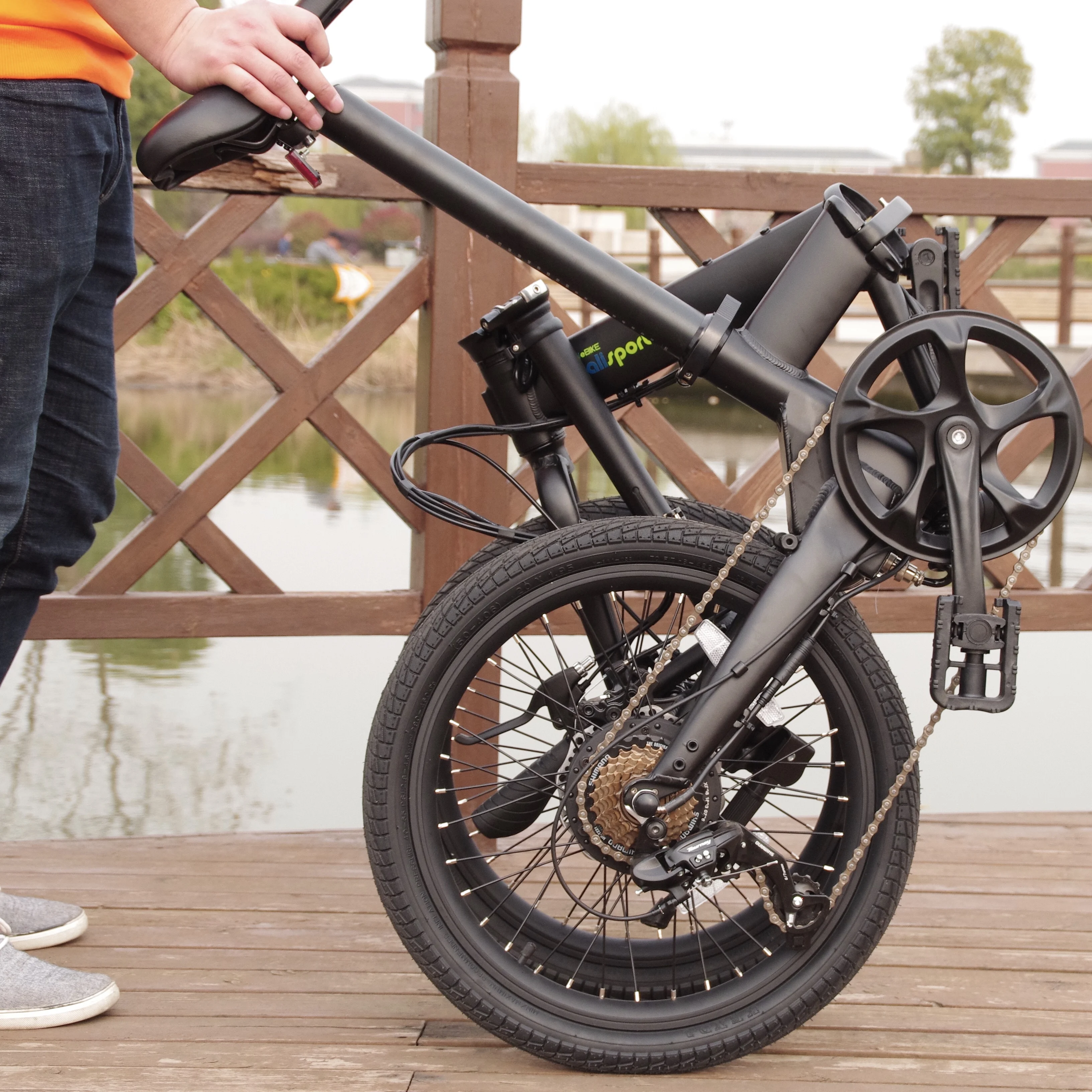 

Qualisports wholesale ebike foldable electric bicycle with best price, Customized