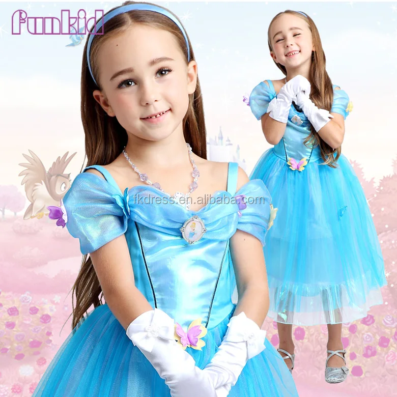 

butterfly cinderella wedding dress in movie costume, Blue color (as per the pic)