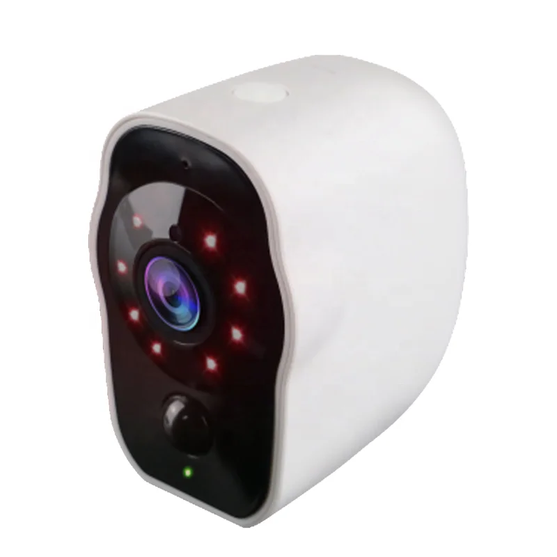 

Smart home ip 65 usb charger camera wifi 1080 cctv wifi camera, White+black