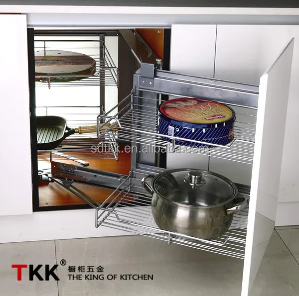 Magische hoek tkk, trek organisator, kast keuken draadmand keuken ...