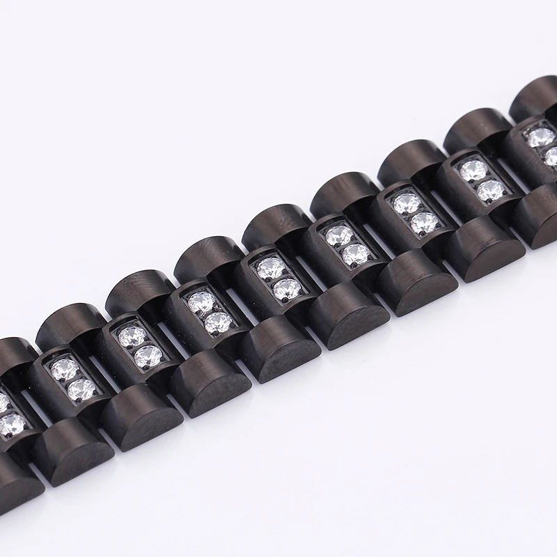 KALEN Steel Tungsten Bracelets Gold/Black