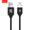 SIKAICASE 2rd Gen OEM High Quality 1m Nylon Braid Fast Charging USB Magnetic Charging Cable For Huawei Xiaomi iPhone