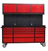 Hot! Red steel cabinets mechanical toolbox with drawer and pegboard wall cabinet