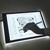 5mm thickness super slim drafting graphics tablet LED copy board with scale