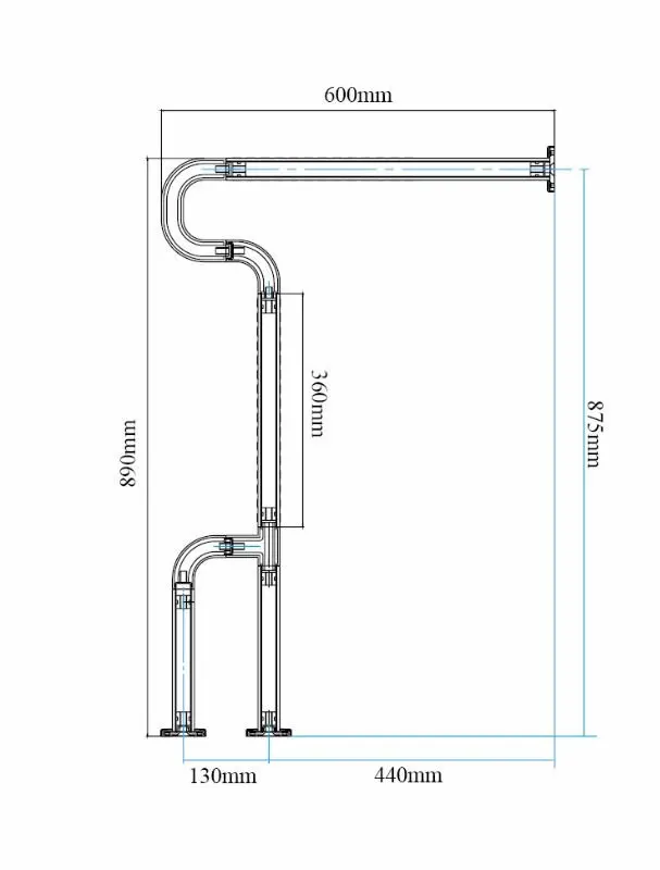 urinal handrail