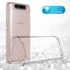 For Samsung A80 Phone Case, Clear PC TPU Anti Skip Transparent Cellphone Cover For Sam Galaxy A90
