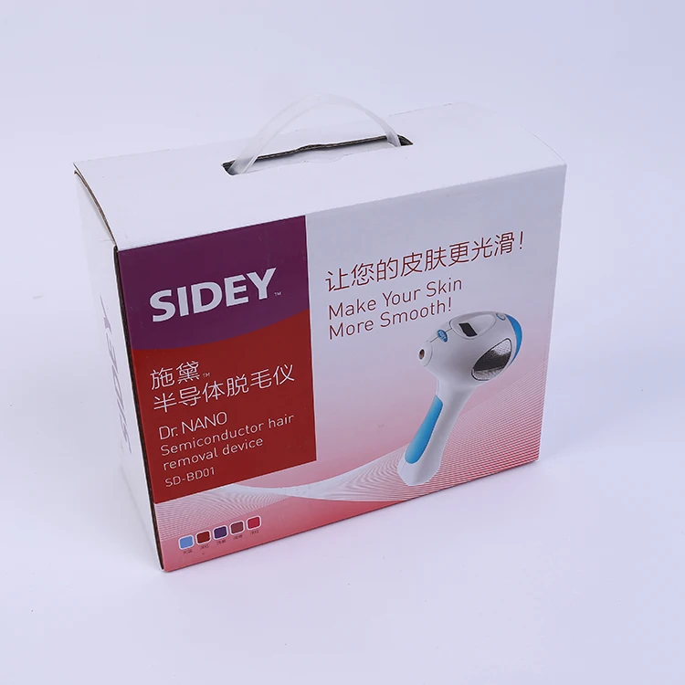 SIDEY Professional Portable Home 808 Diode Laser Hair Removal Machine For Women