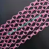 Beautiful 12mm double hook aluminum link fashion register chain