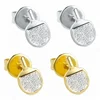 cz silver table tennis bat sport earring