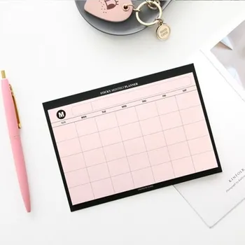 Custom Paper Notepad Pink White Desk Calendar Self Adhesive Memopad Wholesale Sticky Notes Buy Cheap Custom Notepads Small Size Cheap Bulk Blank Notepad Notepad With Calendar Product On Alibaba Com