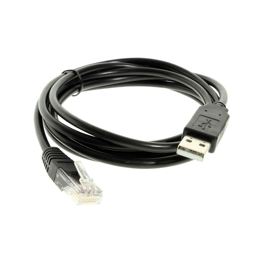 

FTDI Console Cable USB to RJ45 RS232RL TO Serial Cable 6feet cisc console Rollover Cable, Black
