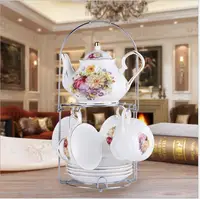 

HT103296 European High Hrade Ceramic Coffee tea cup with dish suit