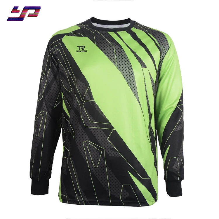 

custom dry fit soccer uniform custom guangzhou sport long sleeves jersey soccer, Customized color