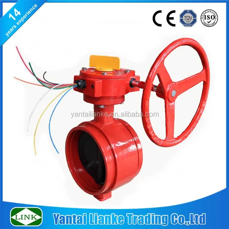 Ul Fm Ductile Iron Mechanical Joint Nrs Gate Valve With Post Flange