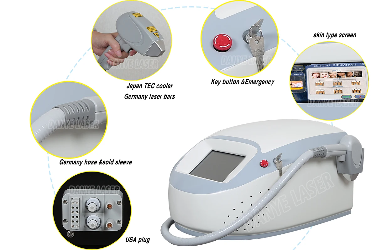 Danye Germany Diode Laser 808nm Hair Removal Dl1 Buy Hair Removal,Laser Hair Removal,Germany