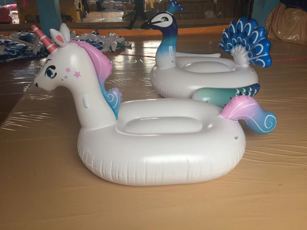 Custom Most Popular Design Pvc Giant Inflatable Water Toys Unicorn Ham Sausage Pool Float - Buy 