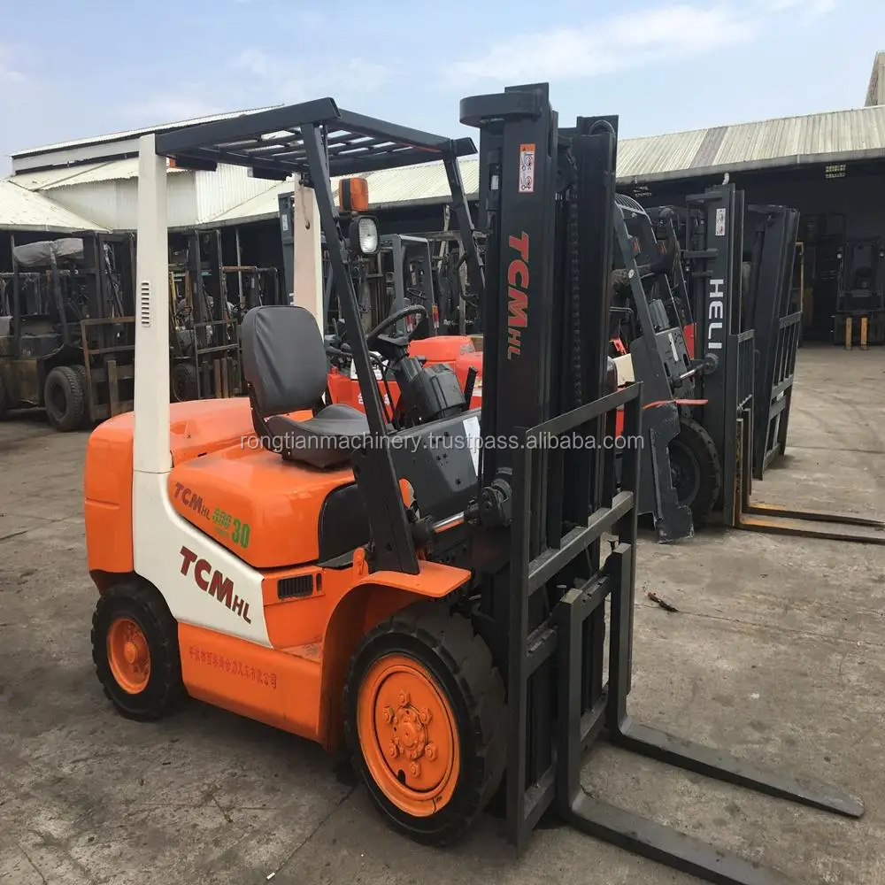 Used Tcm 3 Tonsforklifttcm 3 Ton Forklift China Forklift Truck Double