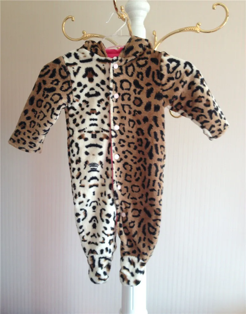 leopard baby onesie
