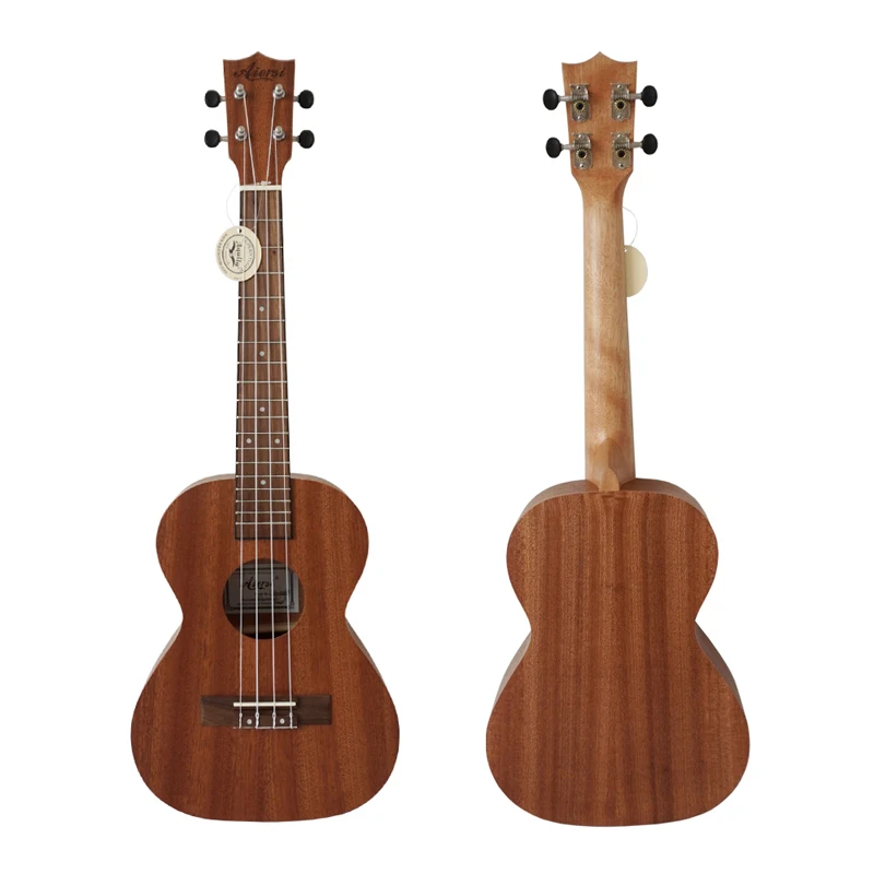 

Buy Custom handmade OEM ODMAiersi Brand Tenor  Ukulele wholesale price hawaii guitar ukelele musical instruments