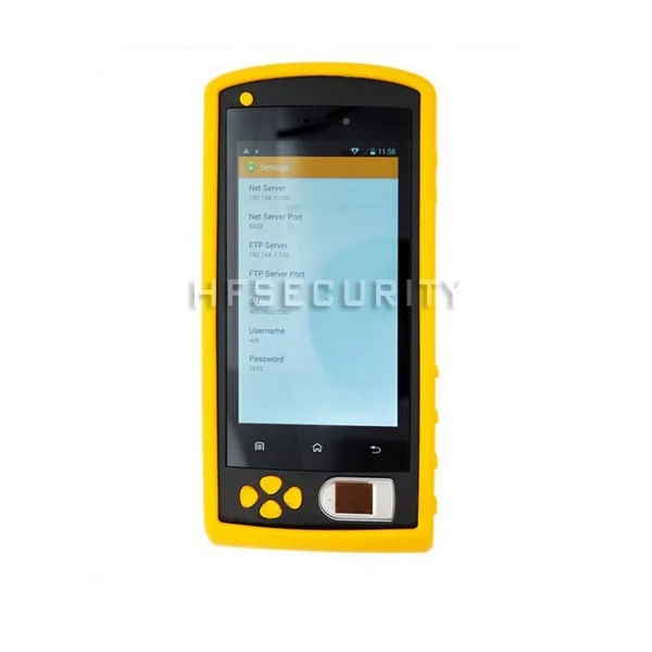 

Fingerprint Android Barcode Scanner Smart Phone HF-FP05, Orange