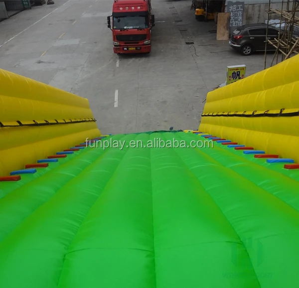 Cheap Inflatable Zorb Ball Ramp,Inflatable Bowling Bumpers,Zorbing Ramp